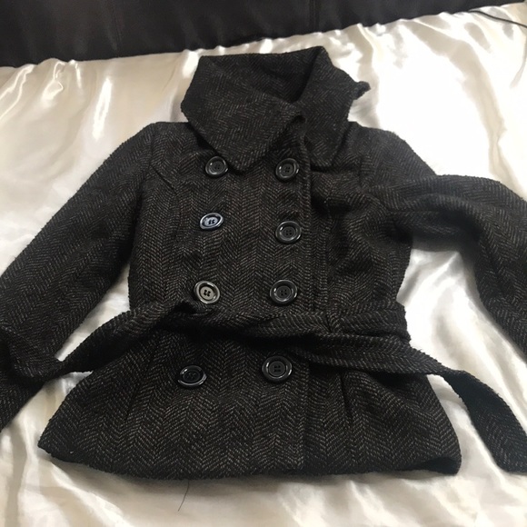 Brown button up coat - Picture 3 of 5